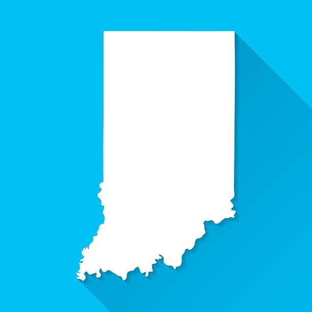 Map of Indiana. Map of Indiana.